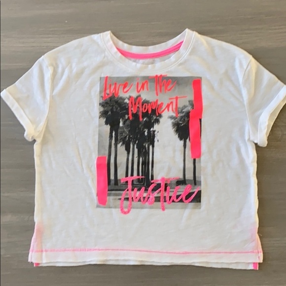 Justice Other - Justice Live in the Moment 🌴 T-shirt